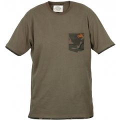 Fox Chunk Khaki Camo Pocket T-Shirt M