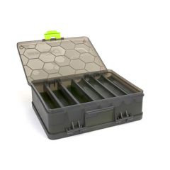 Matrix double sided feeder and tackle box