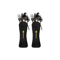 RidgeMonkey DLX Cutlery Set Twin Pack