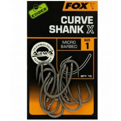 Fox Edges Curve Shank X Size 1