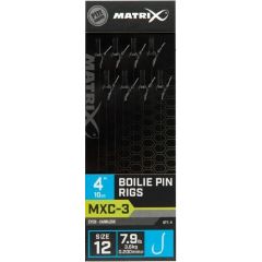 Matrix MXC-3 Boilie Pin Rig 4" #12 0.200mm