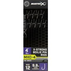 Matrix MXC-4 X-Strong Boilie Pin Rig 4" #12 0.23