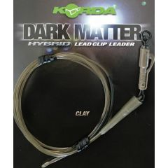 Korda dark matter hybrid leadclip leader clay