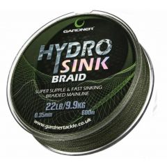 Gardner Hydro Sink Braid 0.35mm 22lb 600m