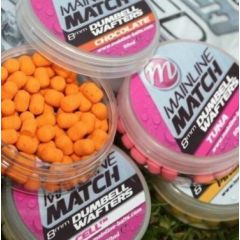 Mainline Match Dumbell Wafters Chocolate 10mm