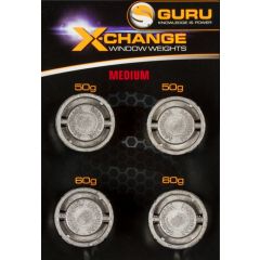 Guru x-change window weights large 30+40gr