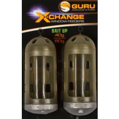 Guru x-change window bait up feeders 40+50gr