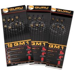Guru Bait Bands QM1 Ready Rig 12 0.22mm 4"