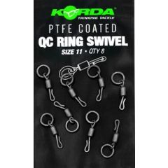 Korda PTFE QC Ring Swivel Size 11