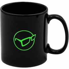 Korda mug glasses logo black