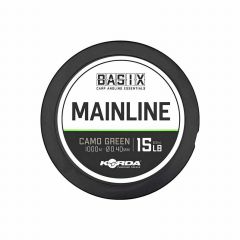 Korda Basix Mainline Camo Green 15lb 0.40mm 1000m