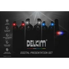 Delkim Digital Presentation Set Red/White/Blue
