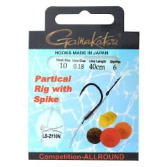Gamakatsu Partical Rig Spike #14 0.16mm 40cm