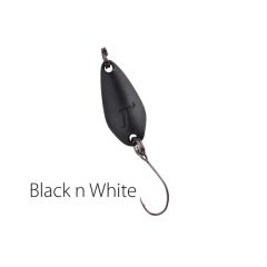 Spro trout master incy spoon black n white 2.5gr