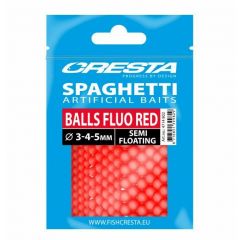 Cresta Spaghetti Balls Fluo Red