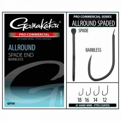 Gamakatsu Pro Commercial Allround Spade End Size 12