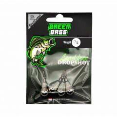 Green Bass Fishing Dropshot 7 gram 4st