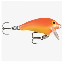 Rapala Mini Fat Rap Gold Fluorescent Red 3cm