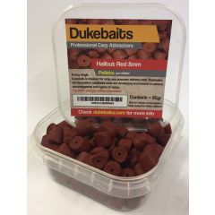 Dukebaits Pellets Pre-Drilled 8mm Red