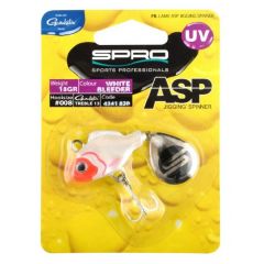 Spro Asp Spinner Uv 21Gr White Bleeder