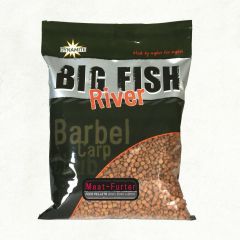 Dynamite Baits Big Fish River Feed Pellets 4/6/8mm Meat Furter