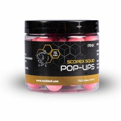 Nash Bait Scopex Squid Popups 15mm 75gr Pink