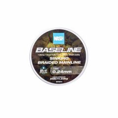 Nash Baseline Sinking Braid Camo 25lb 0.24mm 600m