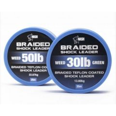 Nash Braided Shock Leader 30lb Weed