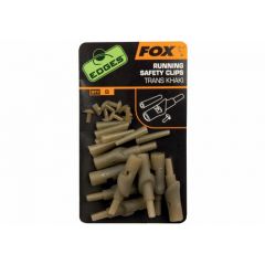 Fox Edges Running Safety Clips Khaki