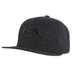 Fox Carp Snap Back Cap Black Camo