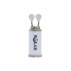 Solar Titanium White Indicator Head Large