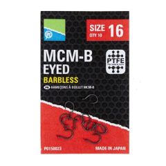 Preston MCM-B Eyed hooks size 12