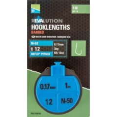 Preston revalution hooklengths N50 16