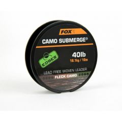 Fox edges submerge leader fleck camo 40lb 10m