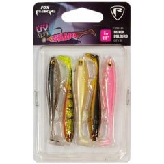 Fox Rage Slick Shad Mixed Ultra UV 9cm 5pcs