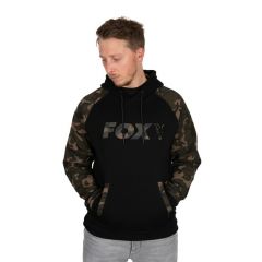 Fox Black/Camo Raglan Hoody Small