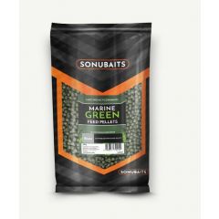 Sonubaits Marine Green Feed Pellets 8mm