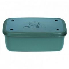 Guru Bait Box 5.3 pint Solid Lid Green