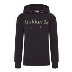 Trakker CR Logo Hoody Black Camo Small