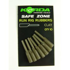 Korda Run Rig Rubbers Clay