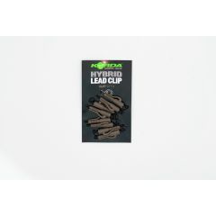 Korda Hybrid Lead Clips Clay