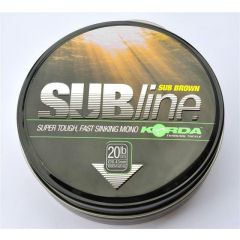 Korda Subline 10 Lb/0,30mm 1000m Green