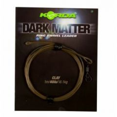 Korda dark matter leader ring swivel clay