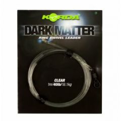 Korda dark matter leader ring swivel clear