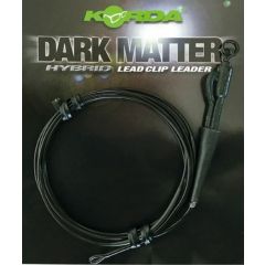 Korda dark matter hybrid leadclip leader weedy green