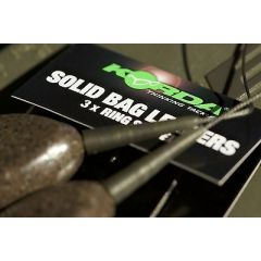 Korda Solid Bag Leaders Ring Swivel Weed