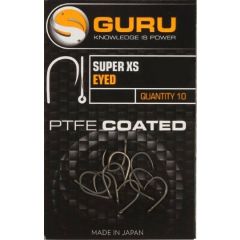 Guru super XS eyed size 10 barbless