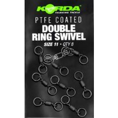 Korda PTFE Double Ring Swivel Size 11