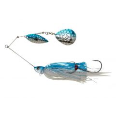 Savage Gear Da Bush Spinnerbait 14 cm 21g Sinking Blue Silver