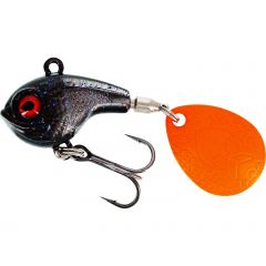 Westin Dropbite Spin Tail Jig Black Mamba 3.7cm